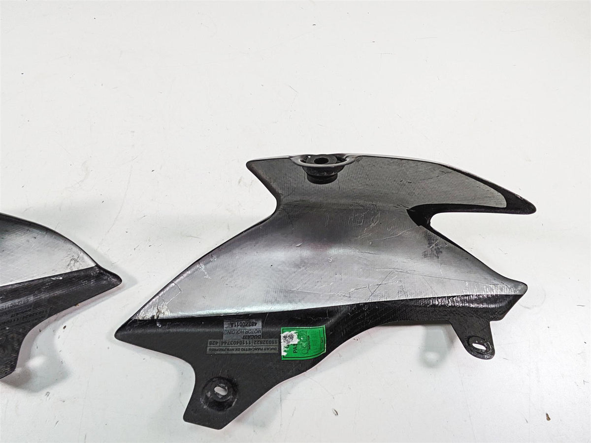 2011 Ducati Hypermotard 1100 Evo SP Rear Carbon Tail Fairing Cover Set 48211531E {{ shop.shopifyCountryName }} - Mototech271