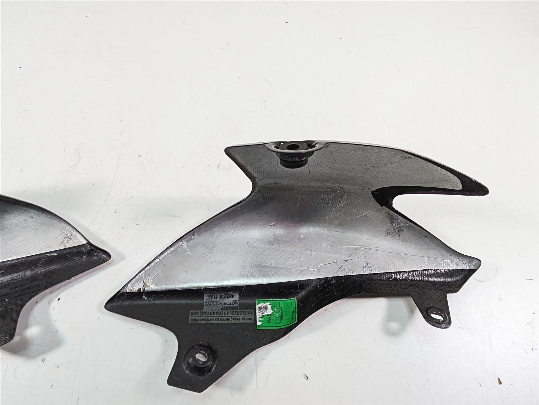 2011 Ducati Hypermotard 1100 Evo SP Rear Carbon Tail Fairing Cover Set 48211531E {{ shop.shopifyCountryName }} - Mototech271