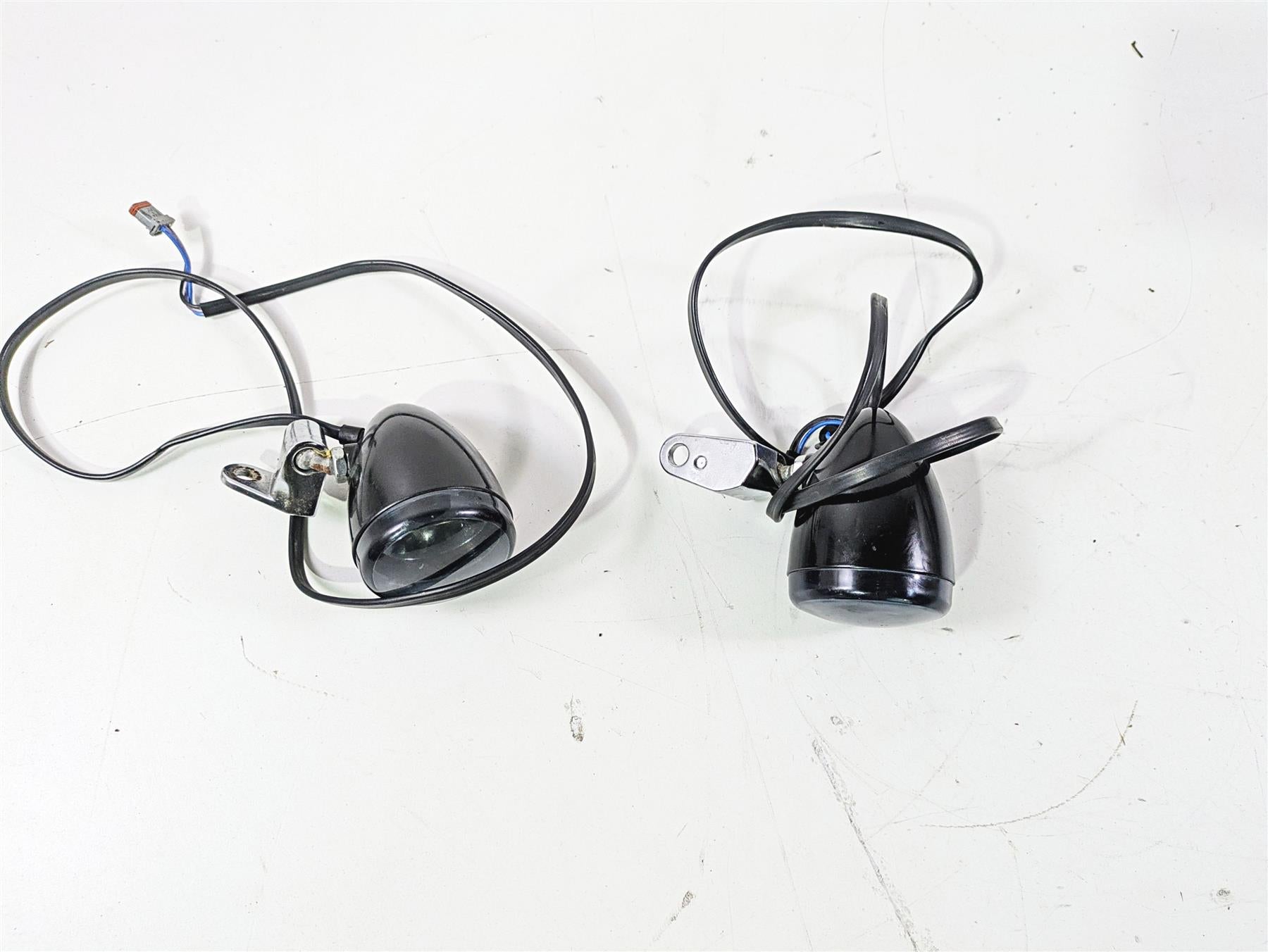 2017 Harley FLS Softail Slim Front Smoked Blinker Turn Signal Set -Read 67800523 {{ shop.shopifyCountryName }} - Mototech271
