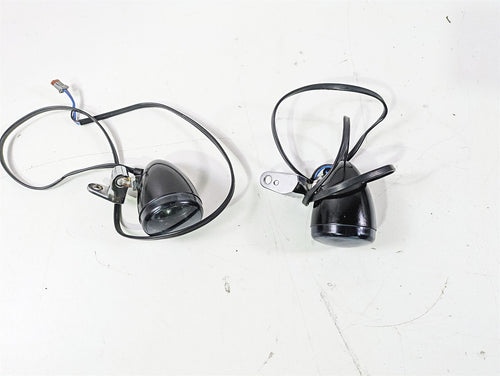 2017 Harley FLS Softail Slim Front Smoked Blinker Turn Signal Set -Read 67800523 | Mototech271