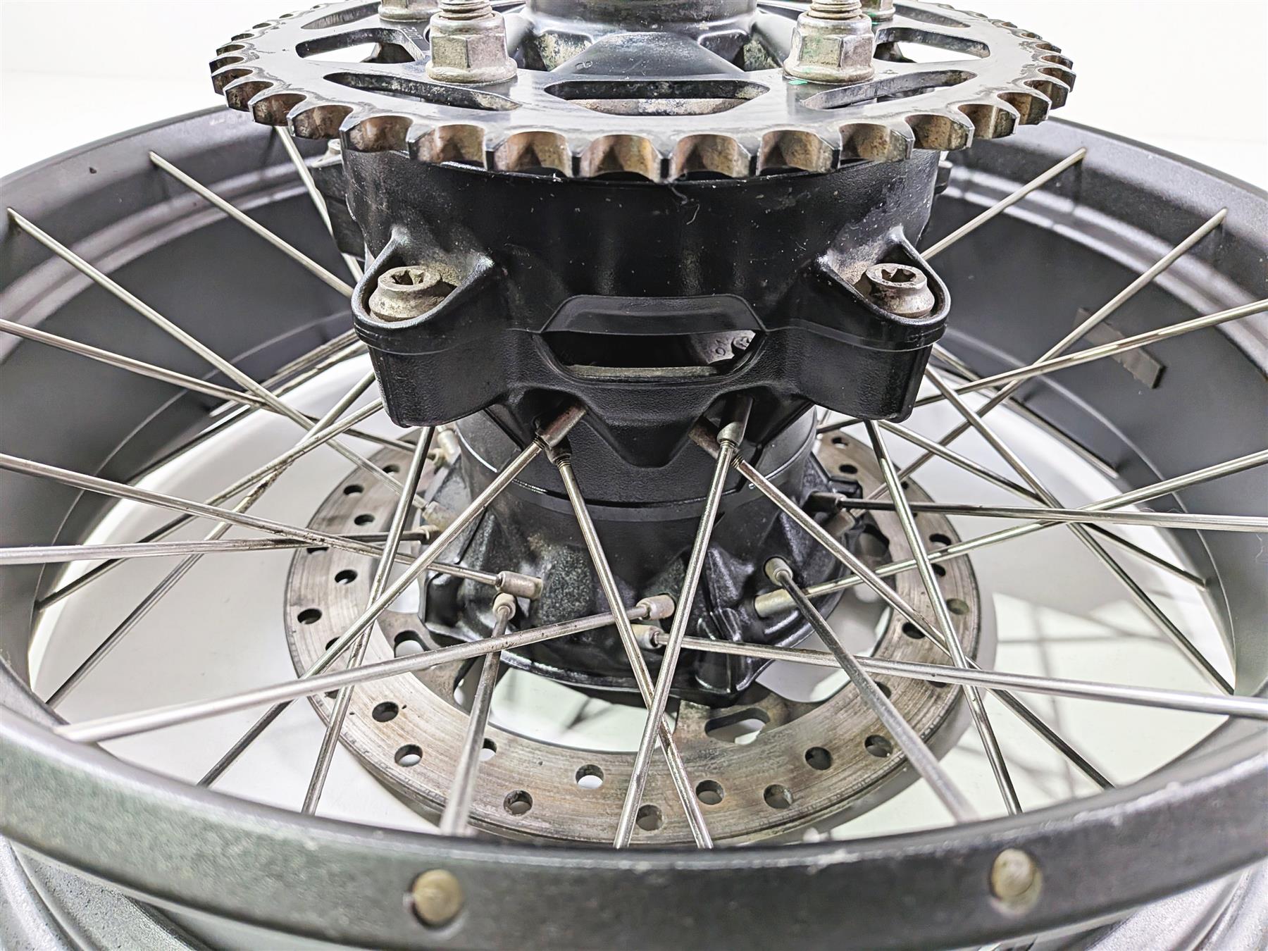 2023 BMW F850GS K81 Straight Rear Spoke Wheel Rim 17x4.25 36318395502 {{ shop.shopifyCountryName }} - Mototech271