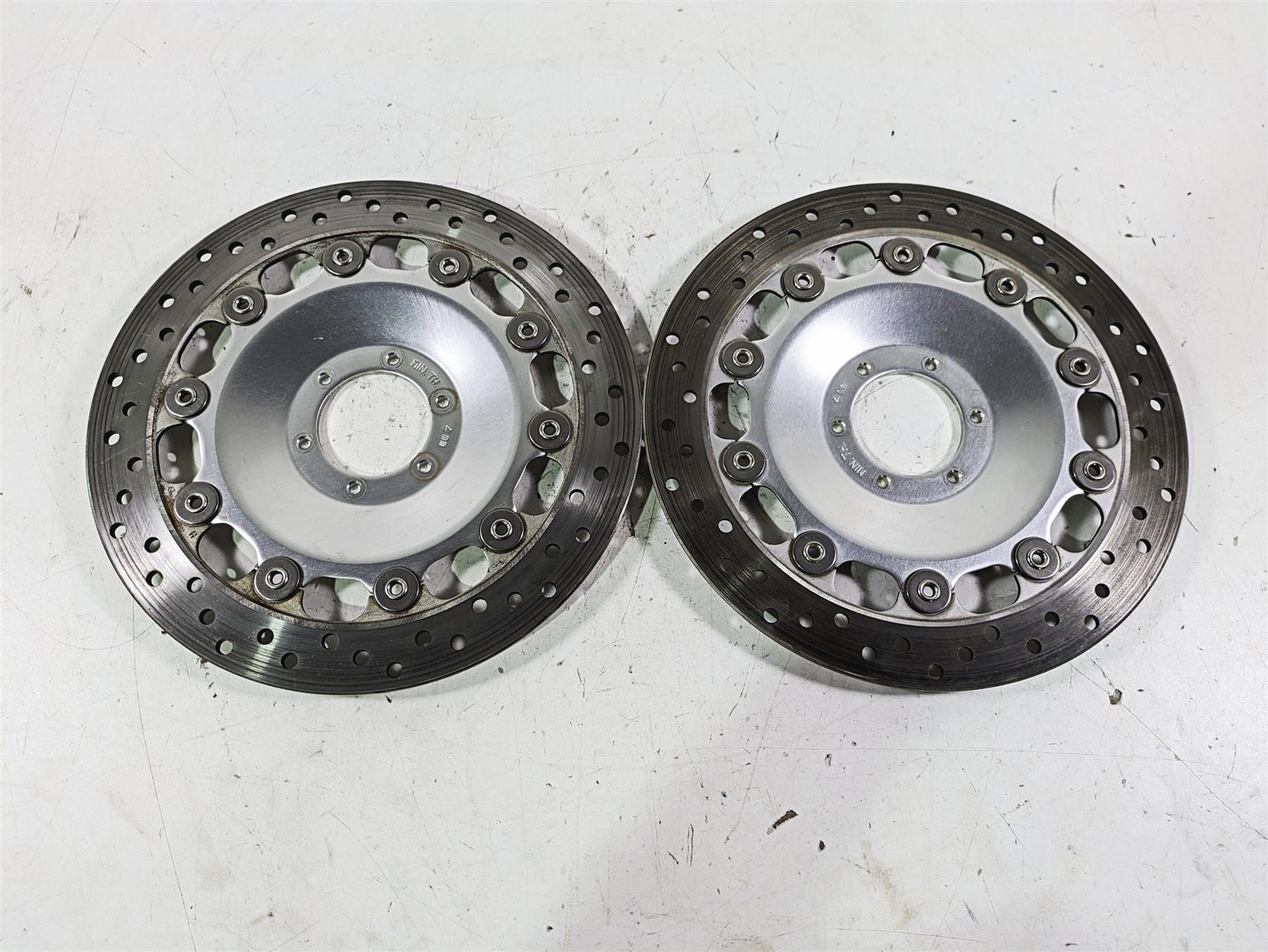 1998 Honda GL1500 Valkyrie Tour Front Brake Rotor Disc Set 45220-MZ0-003 {{ shop.shopifyCountryName }} - Mototech271