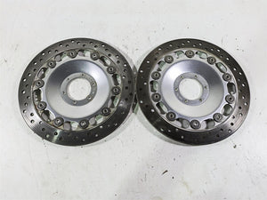 1998 Honda GL1500 Valkyrie Tour Front Brake Rotor Disc Set 45220-MZ0-003 | Mototech271