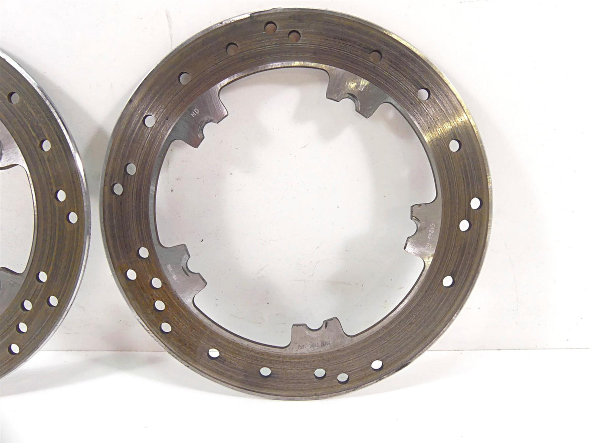 2007 Harley Touring FLHRSE CVO Road King Front Brake Disc Rotor Set 44343-01 {{ shop.shopifyCountryName }} - Mototech271