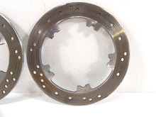 Load image into Gallery viewer, 2007 Harley Touring FLHRSE CVO Road King Front Brake Disc Rotor Set 44343-01
