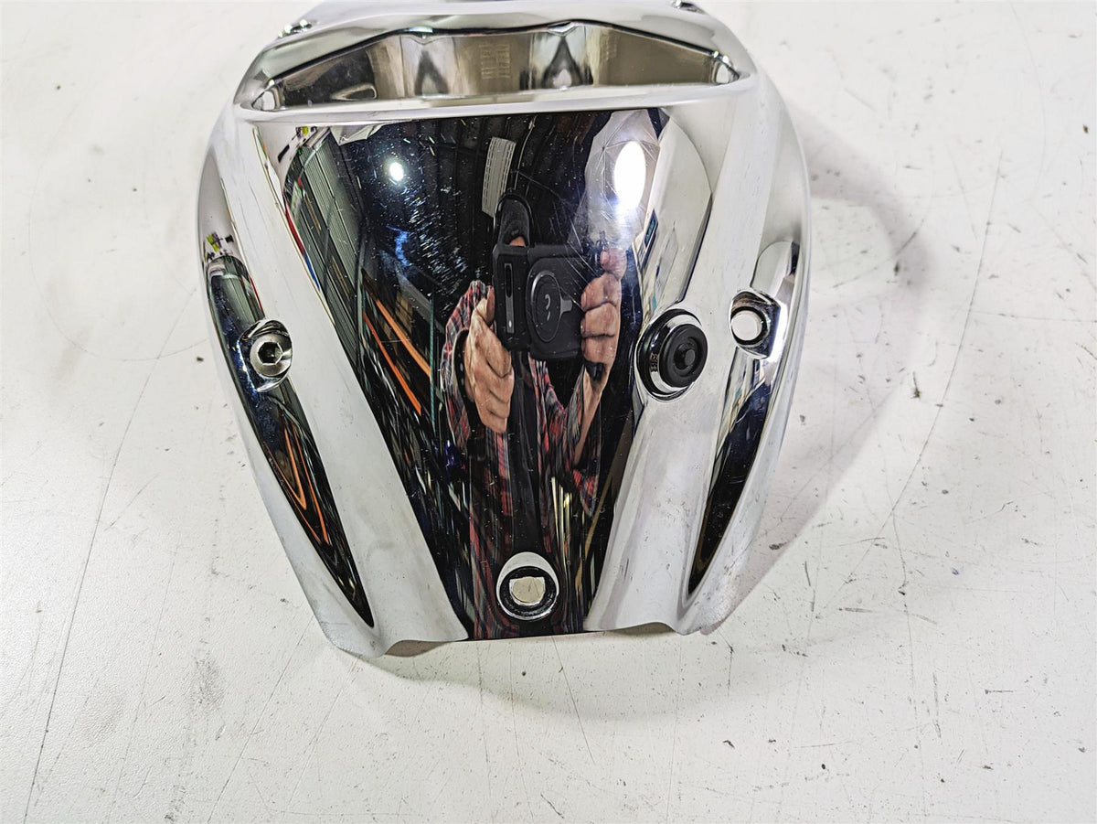 2002 Honda VTX1800 Retro Fuel Gas Petrol Tank Chrome Dash Cover 17621-MCV-000 {{ shop.shopifyCountryName }} - Mototech271