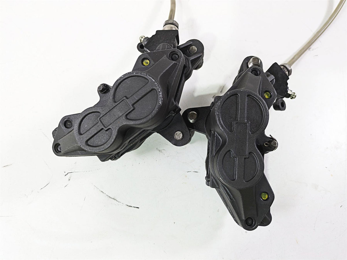 2006 Triumph Rocket 3 Front Brake Caliper Set & Lines T2020837 T2020388 {{ shop.shopifyCountryName }} - Mototech271