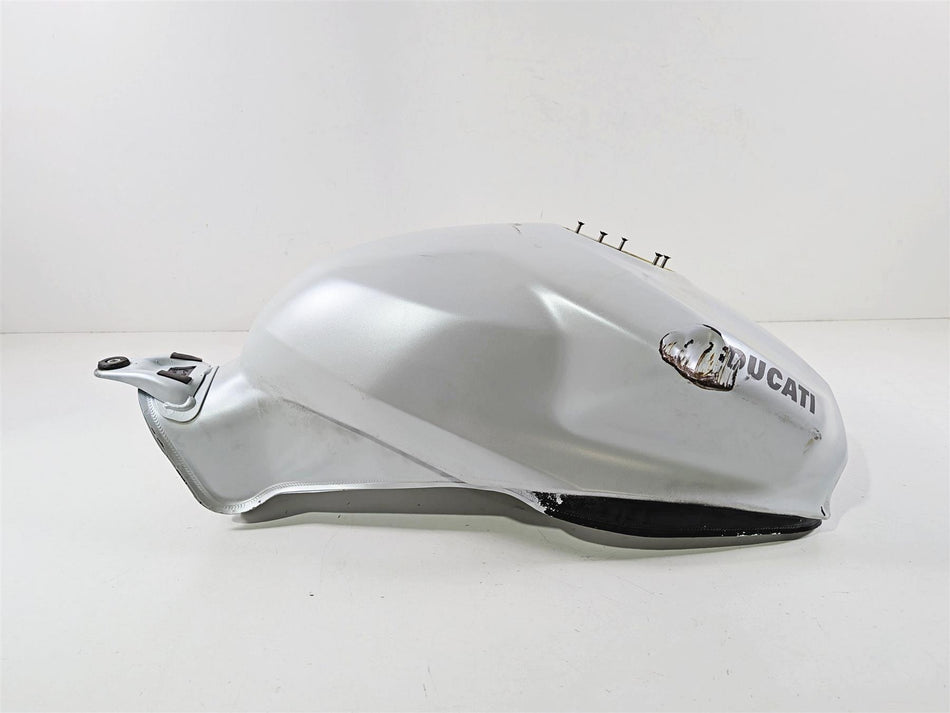 2017 Ducati 959 Panigale White Fuel Gas Petrol Tank - Dented 58612061-Mototech271