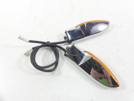 2013 Victory Cross Country Front Chrome Blinker Turn Signal Set 2411114 {{ shop.shopifyCountryName }} - Mototech271