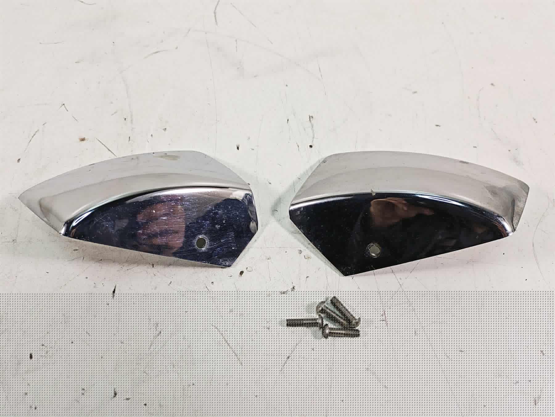 2013 Moto Guzzi V7 750 Stone Throttle Body Chrome Cover Set 978938 978939 {{ shop.shopifyCountryName }} - Mototech271