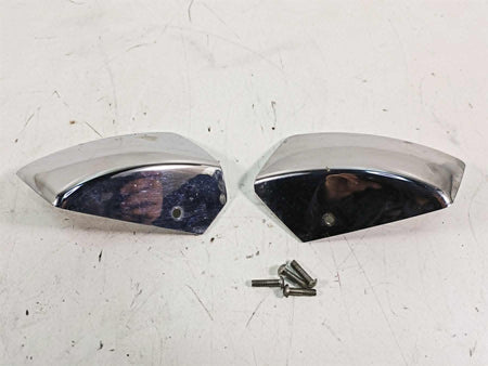 2013 Moto Guzzi V7 750 Stone Throttle Body Chrome Cover Set 978938 978939 {{ shop.shopifyCountryName }} - Mototech271