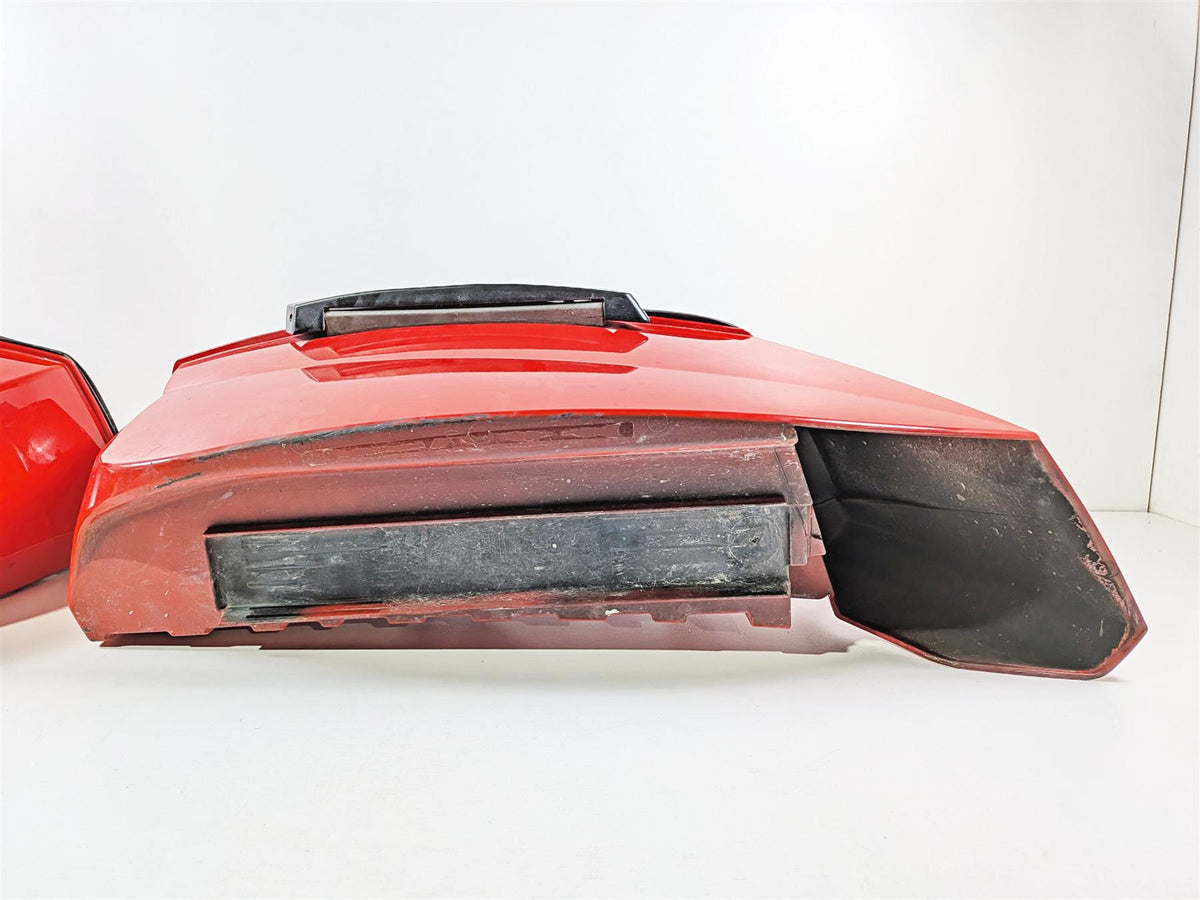 2016 Victory Cross Country Left Right Saddlebag Set - Red 5438372 5438373 {{ shop.shopifyCountryName }} - Mototech271