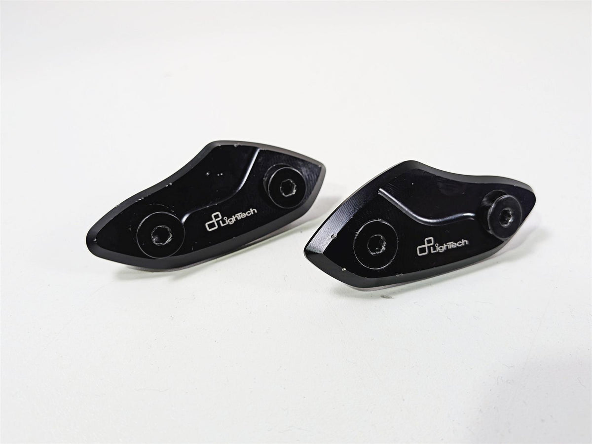 2018 Aprilia RSV4 RR Mirror Delete Block Off Plates Lightech SPE111-01 {{ shop.shopifyCountryName }} - Mototech271