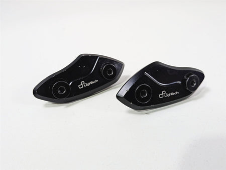 2018 Aprilia RSV4 RR Mirror Delete Block Off Plates Lightech SPE111-01 {{ shop.shopifyCountryName }} - Mototech271