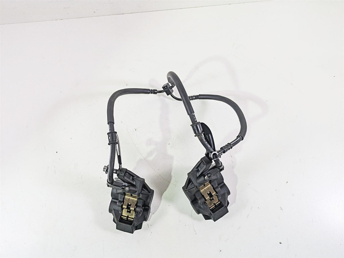 2009 Yamaha FZ1 FZS10 Fazer Front Brake Caliper + Lines Set 2D1-2580T-00 {{ shop.shopifyCountryName }} - Mototech271