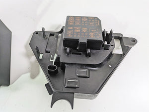2009 Harley Touring FLHX Street Glide Battery Tray Electric Holders 66281-09B | Mototech271