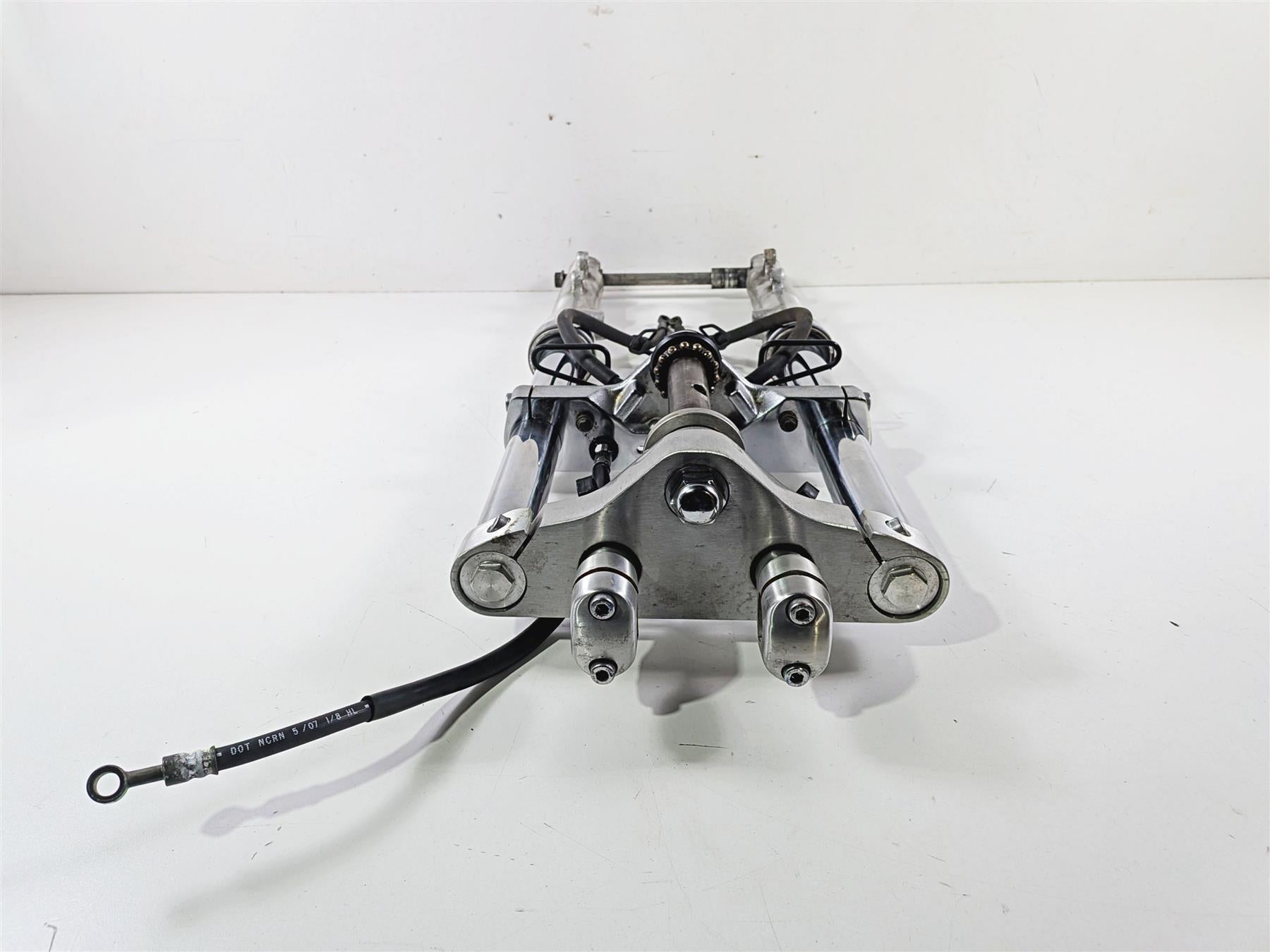 2007 Yamaha XVS1100 V-Star Custom Straight Front Fork Tree Set Read 5KS-23102-10 {{ shop.shopifyCountryName }} - Mototech271