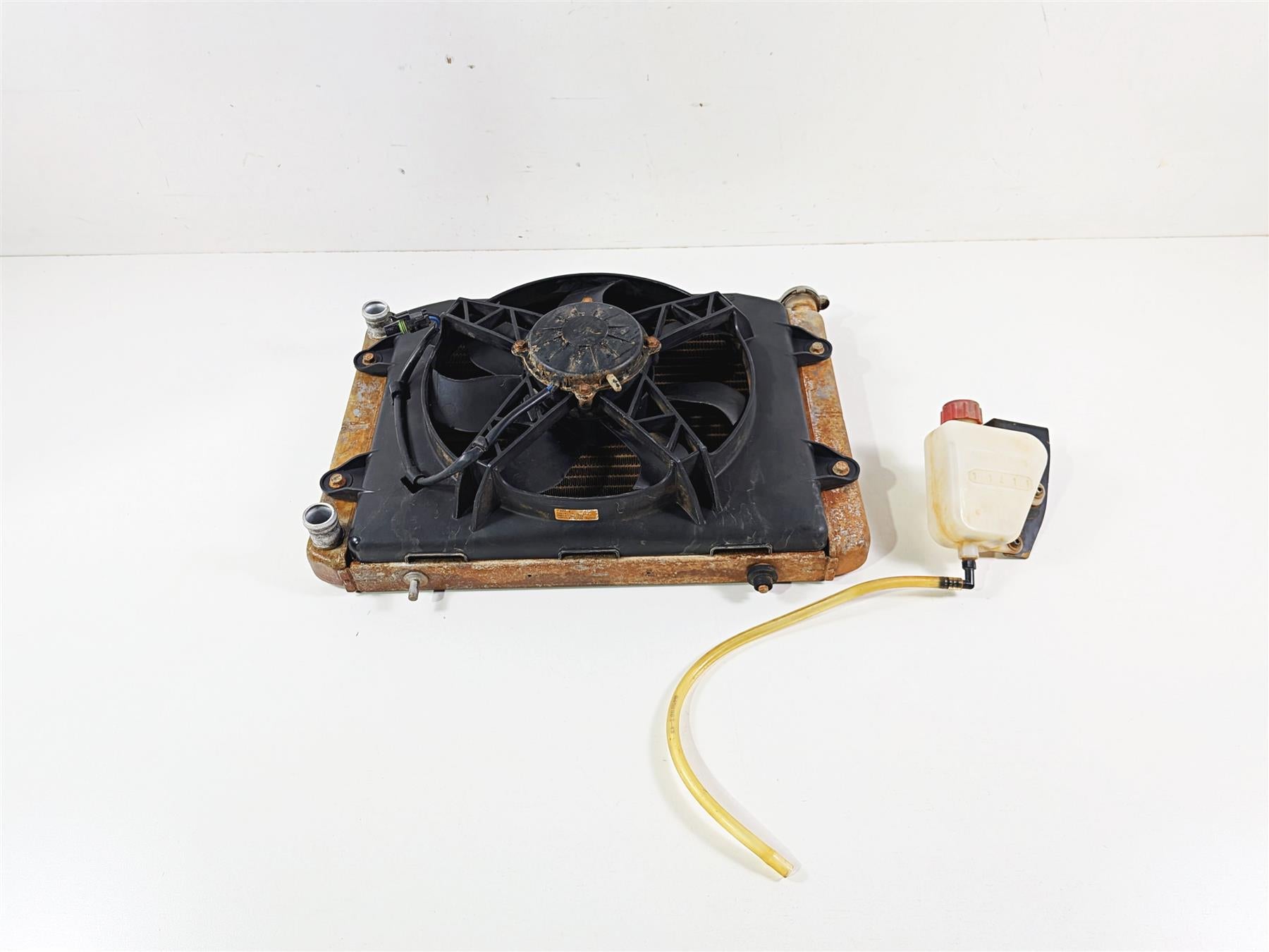 2012 Polaris Ranger 800 XP Oem Radiator Fan Reservoir Set Tested 2411732 1240721 {{ shop.shopifyCountryName }} - Mototech271