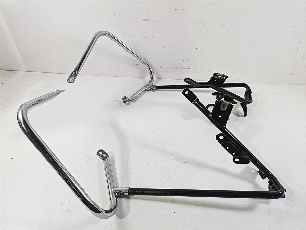 2011 Harley Touring FLHTCUSE CVO E-Glide Saddlebag Guard Rail Holders 49187-09 {{ shop.shopifyCountryName }} - Mototech271