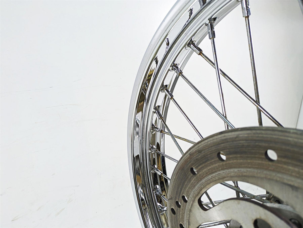 2007 Harley Sportster XL1200 C Straight 21x2.15 Front Wheel Rim 43557-05A {{ shop.shopifyCountryName }} - Mototech271