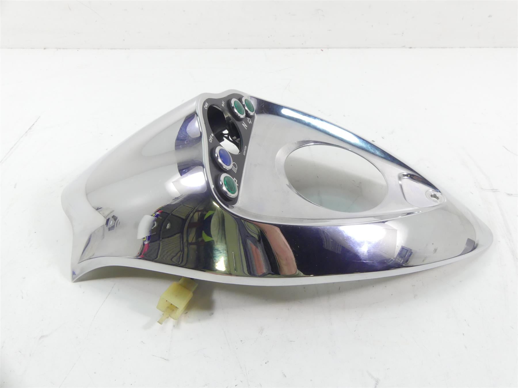 2004 Kawasaki VN1600 Meanstreak Upper Tank Dash Console  Cover 16146-0006 | Mototech271