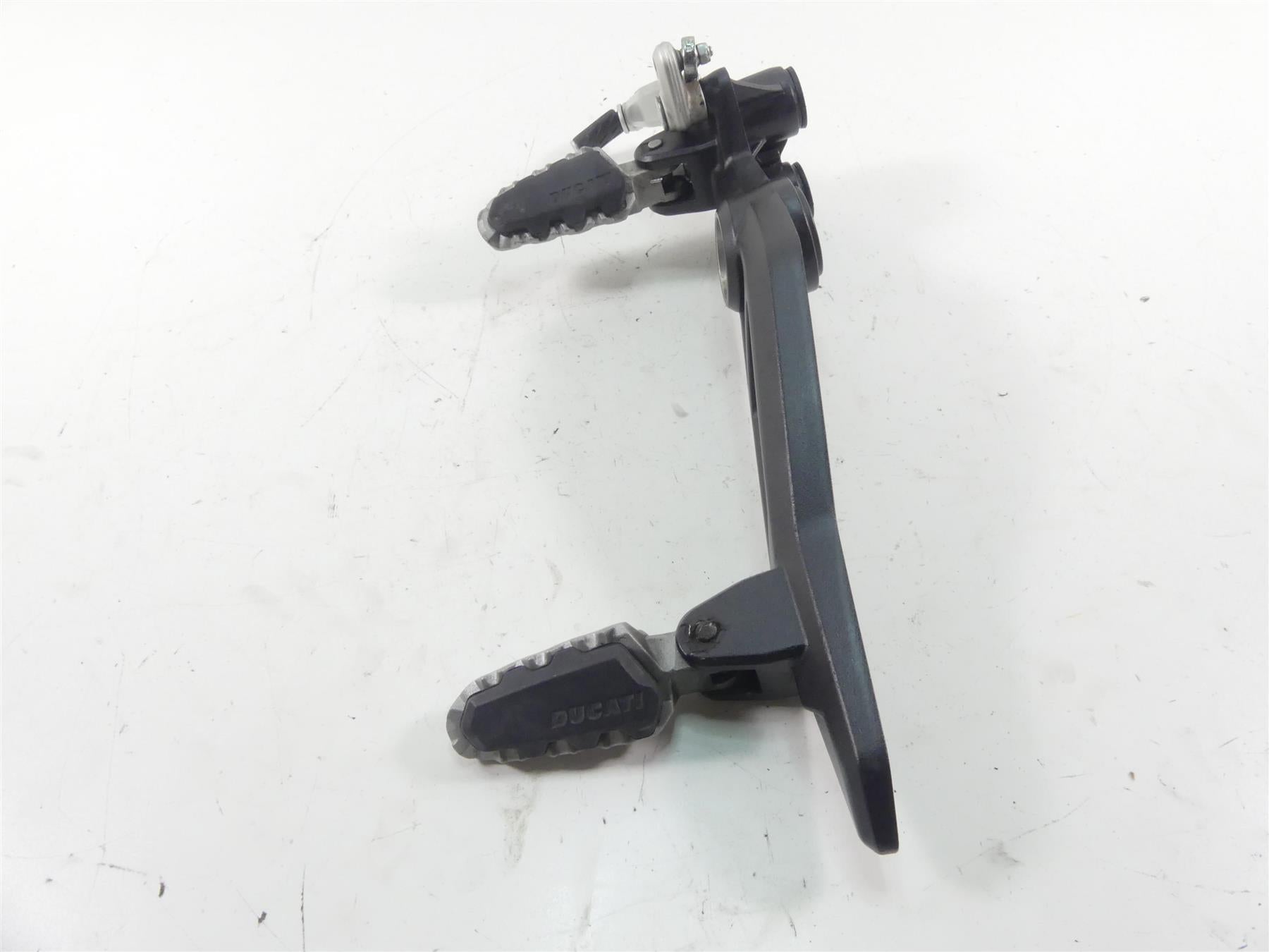 2018 Ducati Hypermotard 939 SP Left Footpegs + Mount & Shifter 82412111AA {{ shop.shopifyCountryName }} - Mototech271
