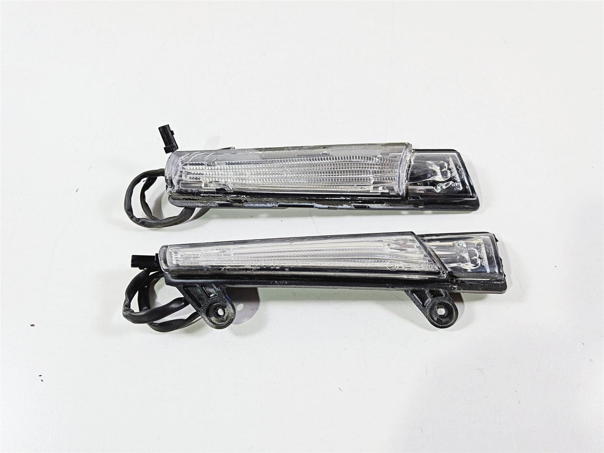 2015 Ducati Diavel Dark Front Blinker Turn Signal Set -Read 53010301B 53010311B-Mototech271