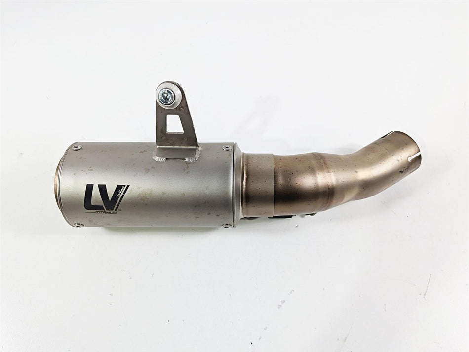 2022 Kawasaki ZX10R ZX1000 Ninja Leo Vince LV Corsa Titanium Slip On Exhaust 15406TU {{ shop.shopifyCountryName }} - Mototech271
