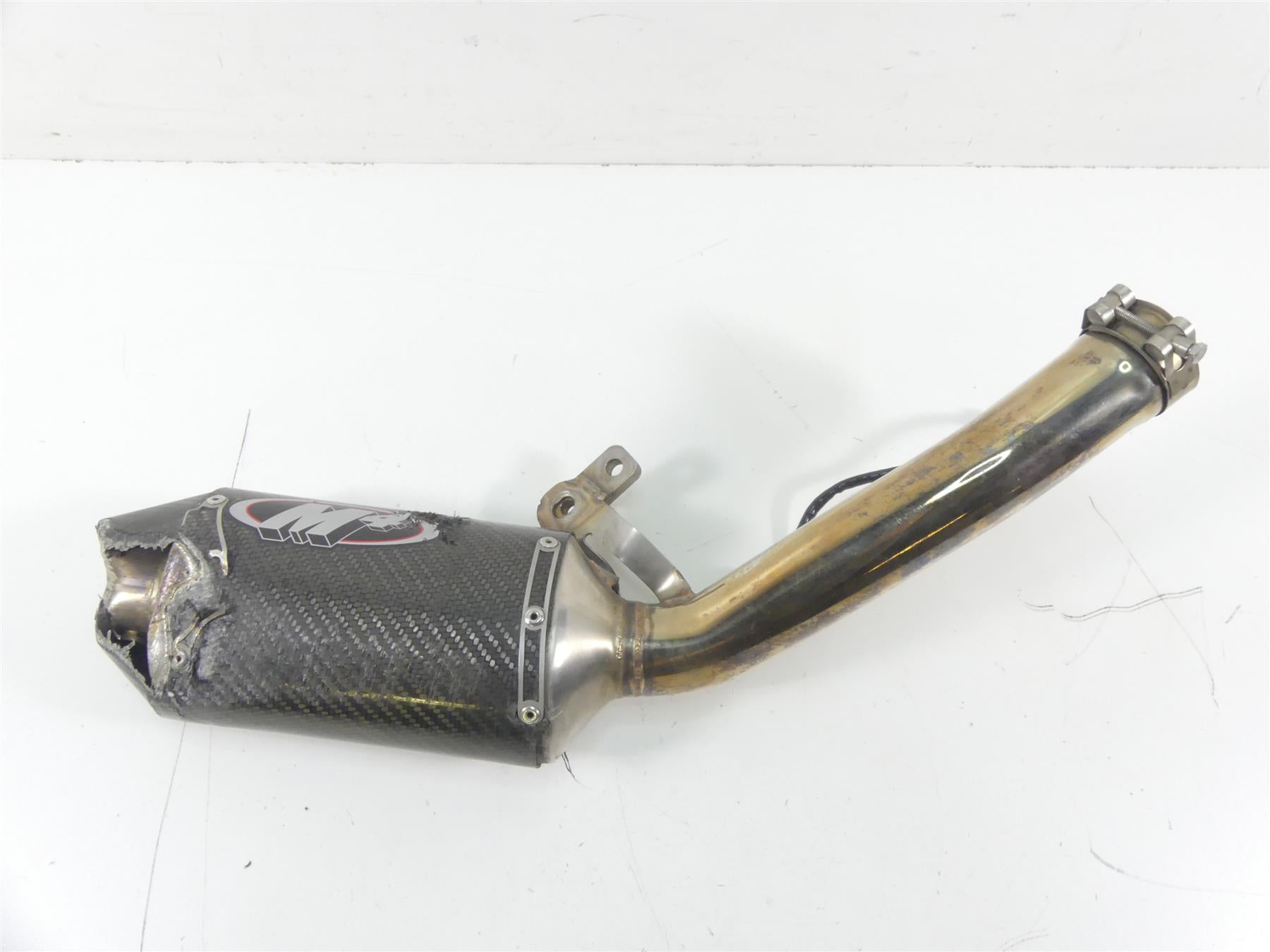 2015 Yamaha MT09 FZ09 M4 Exhaust Carbon Fiber Slip On Muffler Pipe YA6914 {{ shop.shopifyCountryName }} - Mototech271