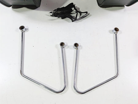 1997 Honda GL1500 CA Valkyrie Viking Bags Leather Saddle Bag Saddlebag Set-Mototech271