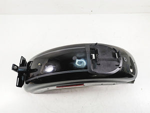 2007 Harley Sportster XL1200 C Rear Fender Vivid Black Silver Stripe 59847-10 | Mototech271
