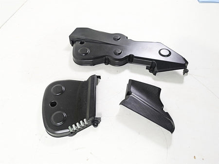 2015 Ducati Hypermotard 821 SP Carbon Fiber Timing Cover Set 24511411A 24511101B {{ shop.shopifyCountryName }} - Mototech271