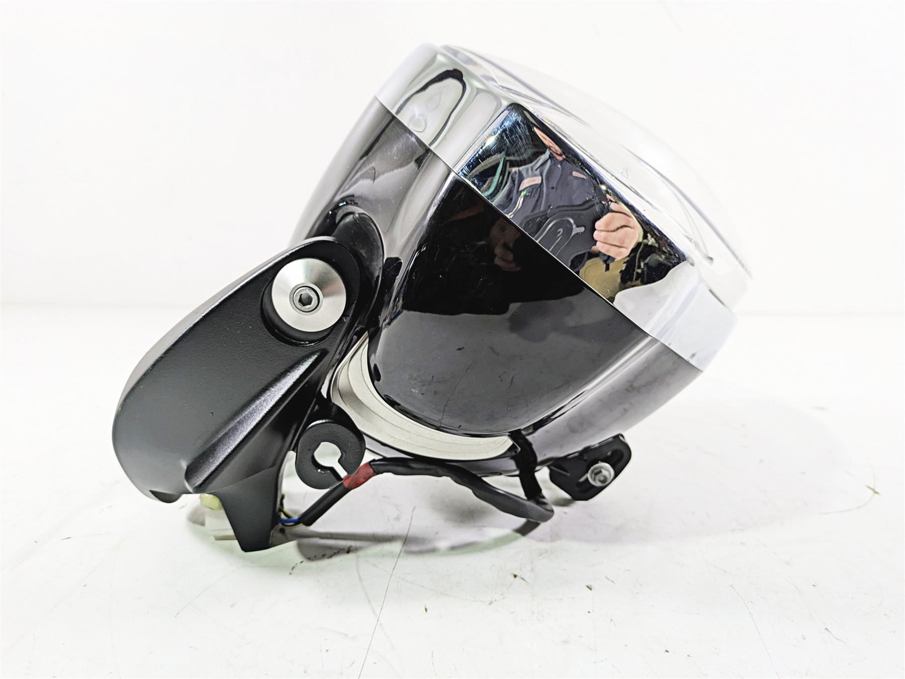 2014 Moto Guzzi California 1400 Touring Headlight Lamp & Mounts 887453 {{ shop.shopifyCountryName }} - Mototech271