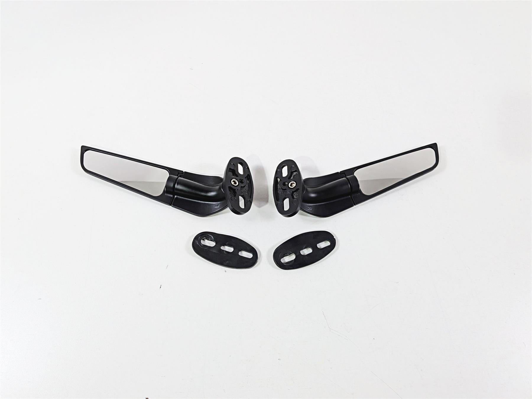 2008 Yamaha YZF R1 RN19 Adjustable Rotating Wing Rear View Mirror Set {{ shop.shopifyCountryName }} - Mototech271