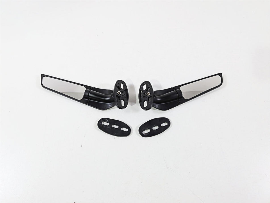 2008 Yamaha YZF R1 RN19 Adjustable Rotating Wing Rear View Mirror Set {{ shop.shopifyCountryName }} - Mototech271