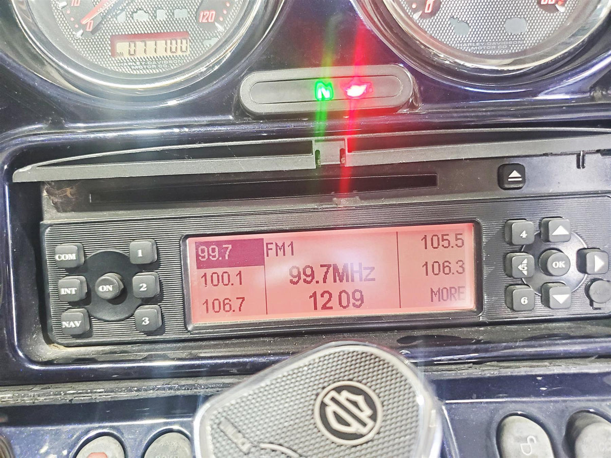 2011 Harley Touring FLHTCUSE CVO E-Glide Radio Stereo Harman Kardon 76160-06 {{ shop.shopifyCountryName }} - Mototech271