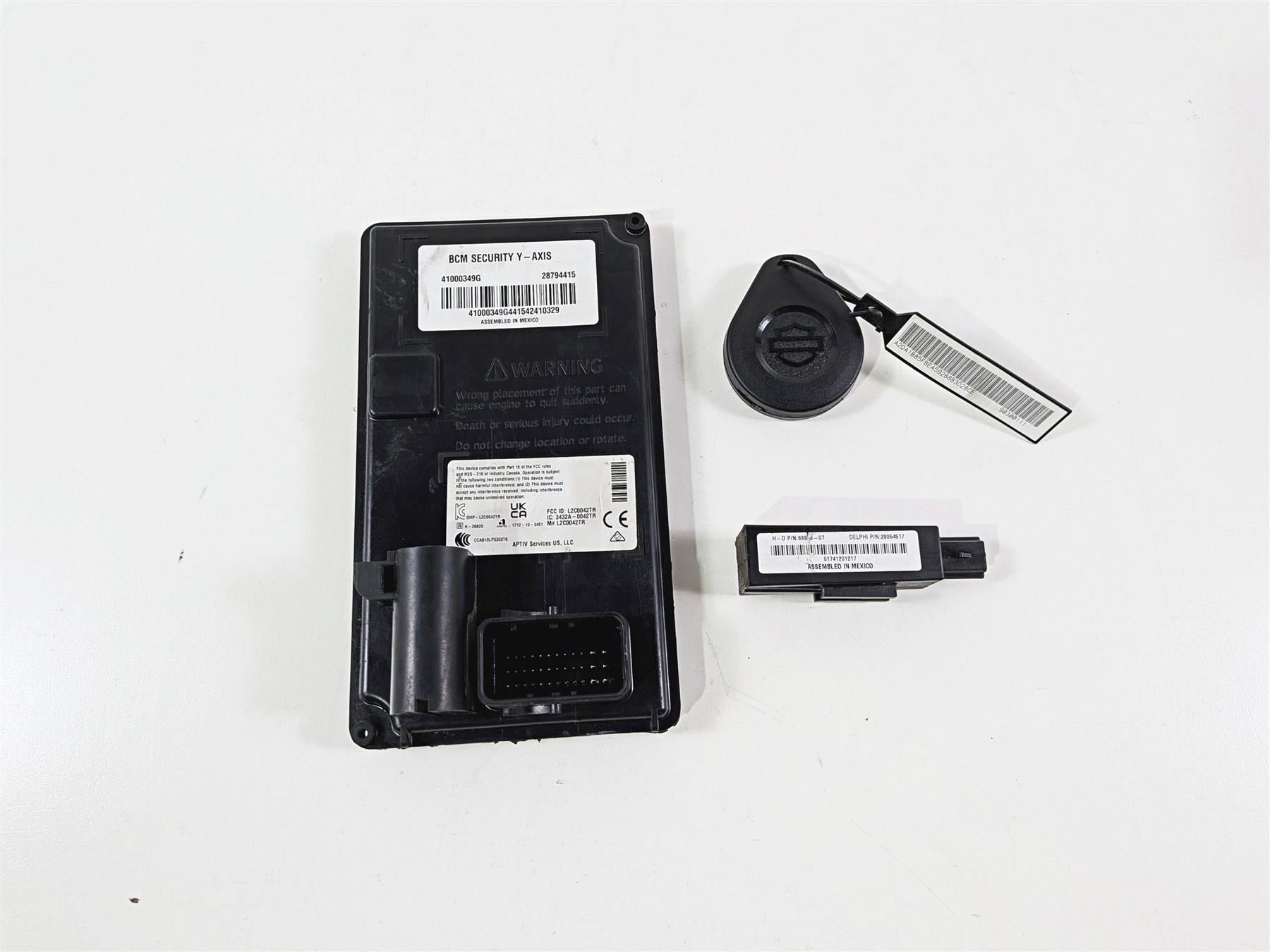 2024 Harley Softail FXLRST Low Rider Bcm Security Y-Axis Module & Fob 41000349G {{ shop.shopifyCountryName }} - Mototech271
