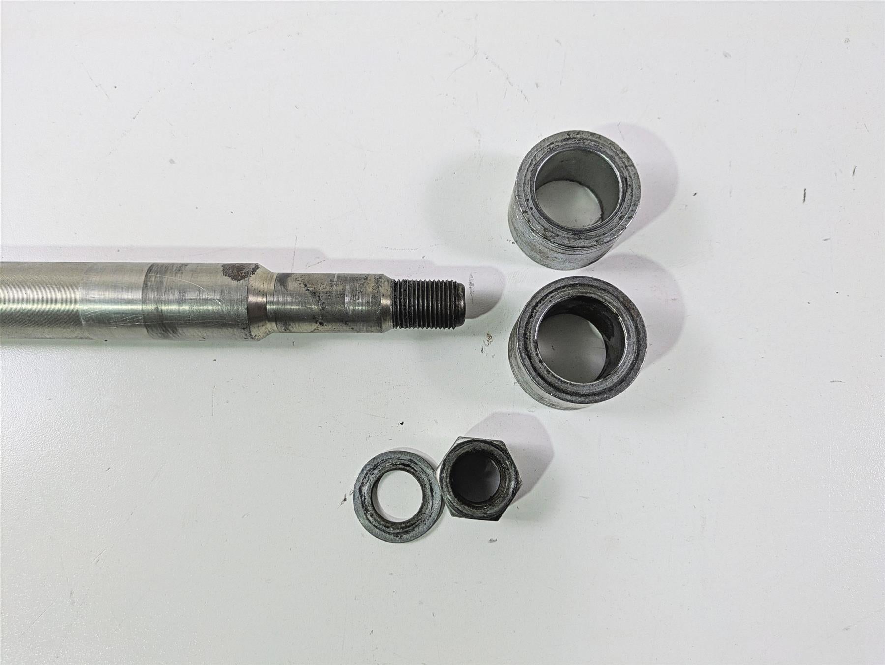 2010 Harley Dyna FXDB Street Bob Front Axle Wheel Spindle - 25mm 41628-08 {{ shop.shopifyCountryName }} - Mototech271