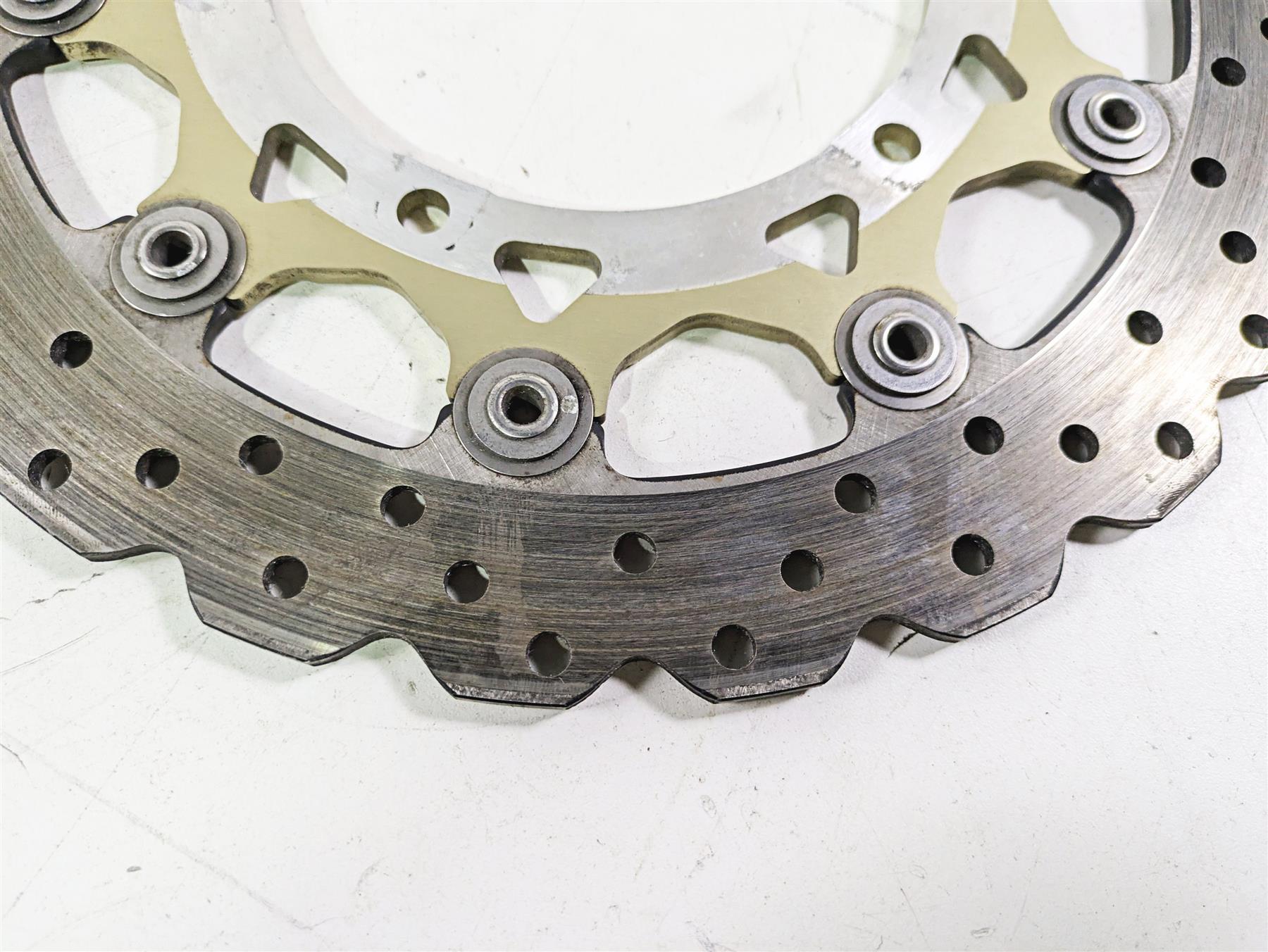 2012 Yamaha XT1200 Super Tenere Front Brake Disc Rotor Set 23P-2581T-00-00 {{ shop.shopifyCountryName }} - Mototech271
