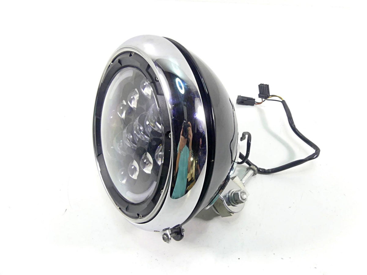 2016 Harley Softail FLS Slim Led Cyron Headlight Bracket Bucket Set 73295-10 {{ shop.shopifyCountryName }} - Mototech271