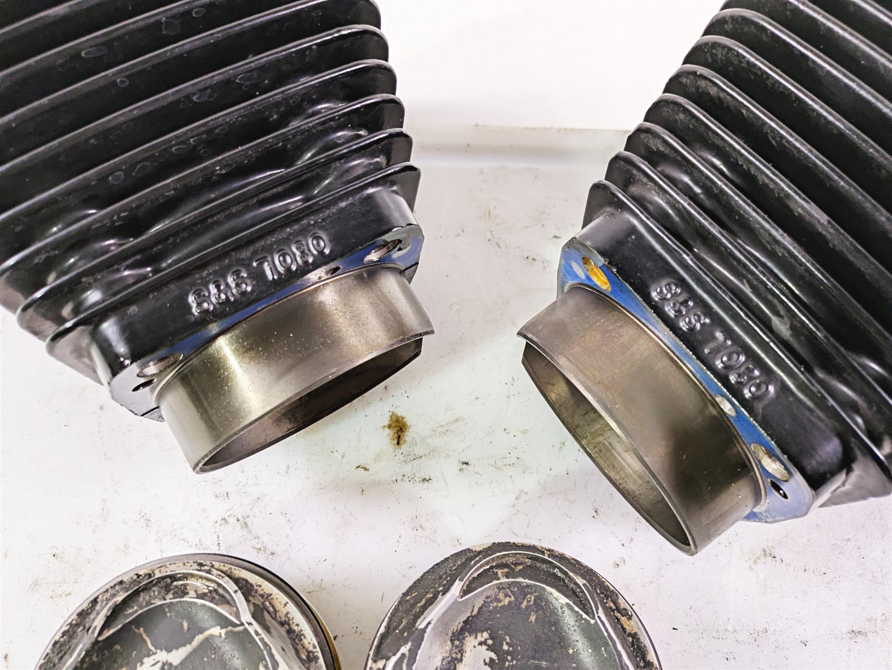 2002 Indian Spirit Deluxe 88ci S&S Cylinder Jugs & Piston Set 03-561 03-562 7080 {{ shop.shopifyCountryName }} - Mototech271