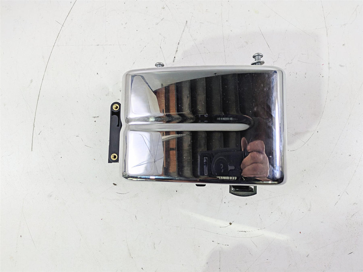2015 Harley FXDL Dyna Low Rider Electric Holder Tray & Chrome Cover 70367-12 {{ shop.shopifyCountryName }} - Mototech271