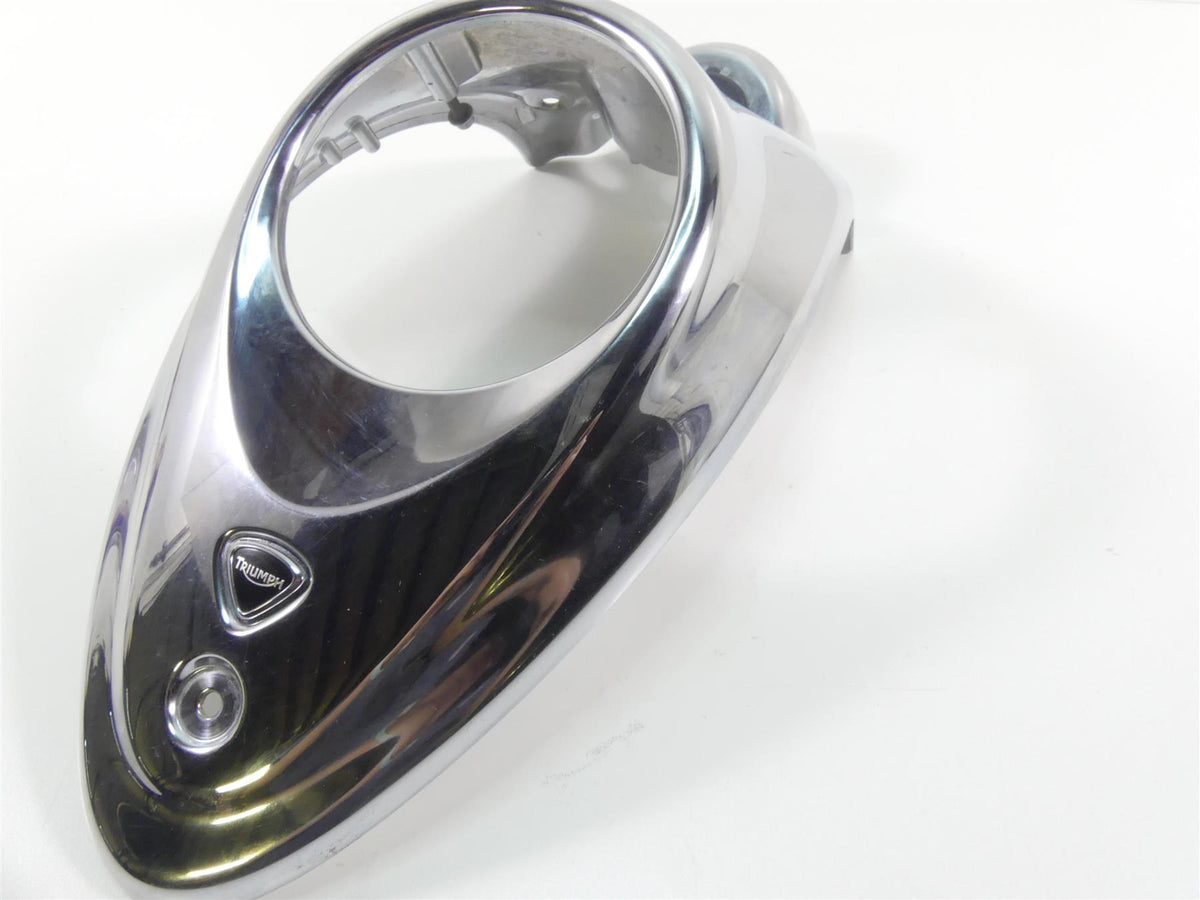 2013 Triumph Rocket 3 Touring Speedometer Gauge Housing Tank Bezel T2501540 {{ shop.shopifyCountryName }} - Mototech271