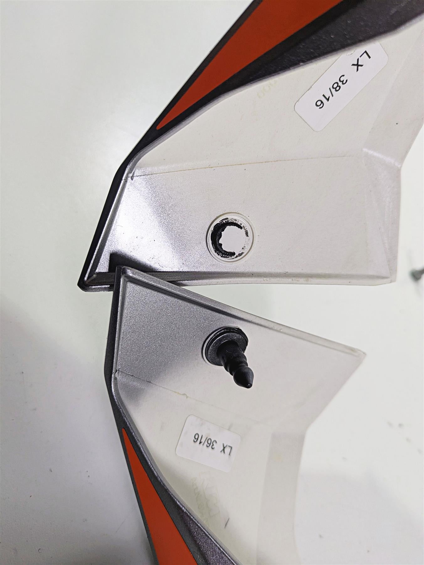 2017 KTM 1290 Super Duke GT Tail Fairing Cover Set 61408042000BHA 61408041000BHA {{ shop.shopifyCountryName }} - Mototech271