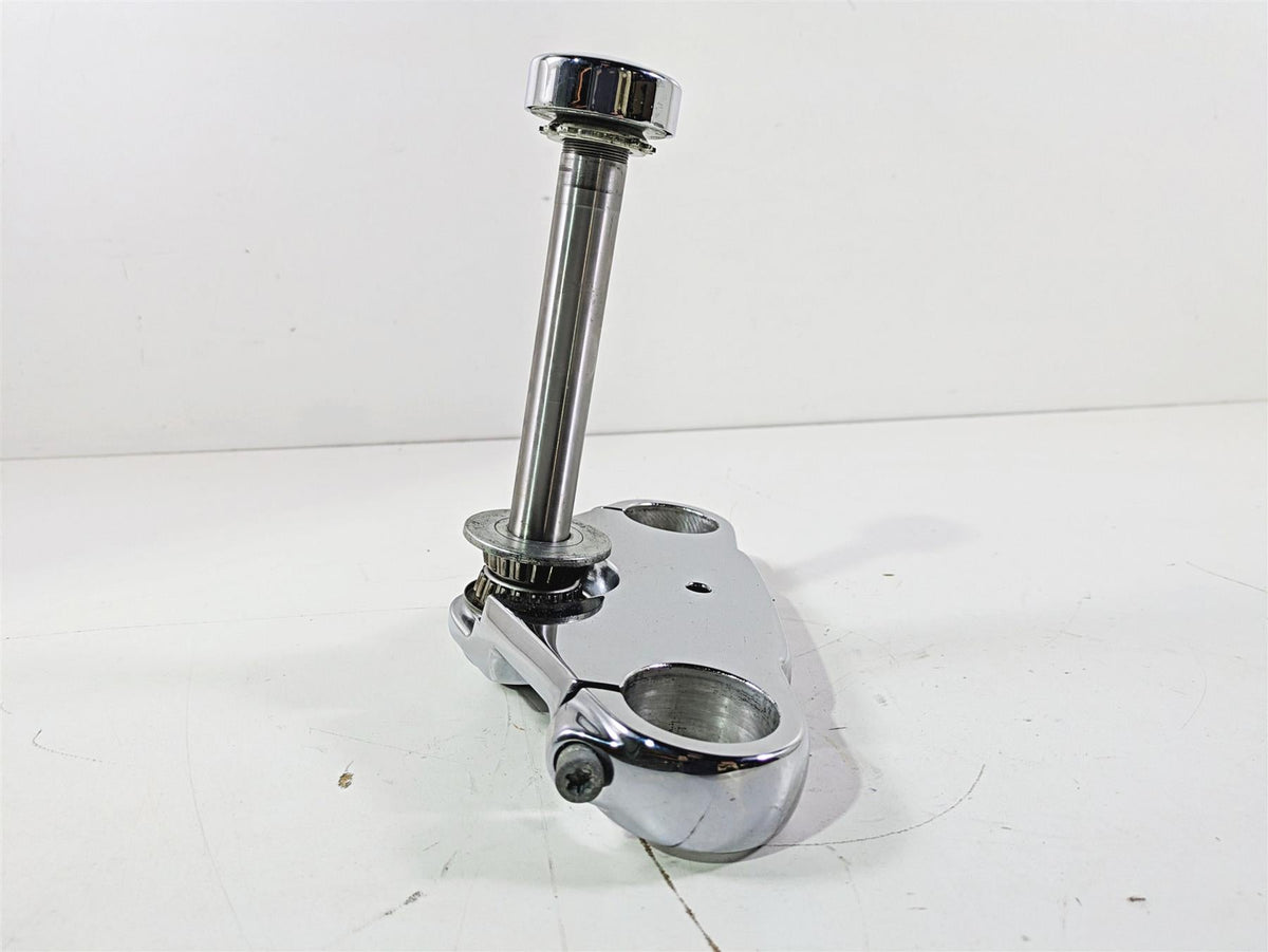 2009 Harley FXCWC Softail Rocker Lower Triple Tree Steering Clamp 49mm 46429-08 {{ shop.shopifyCountryName }} - Mototech271
