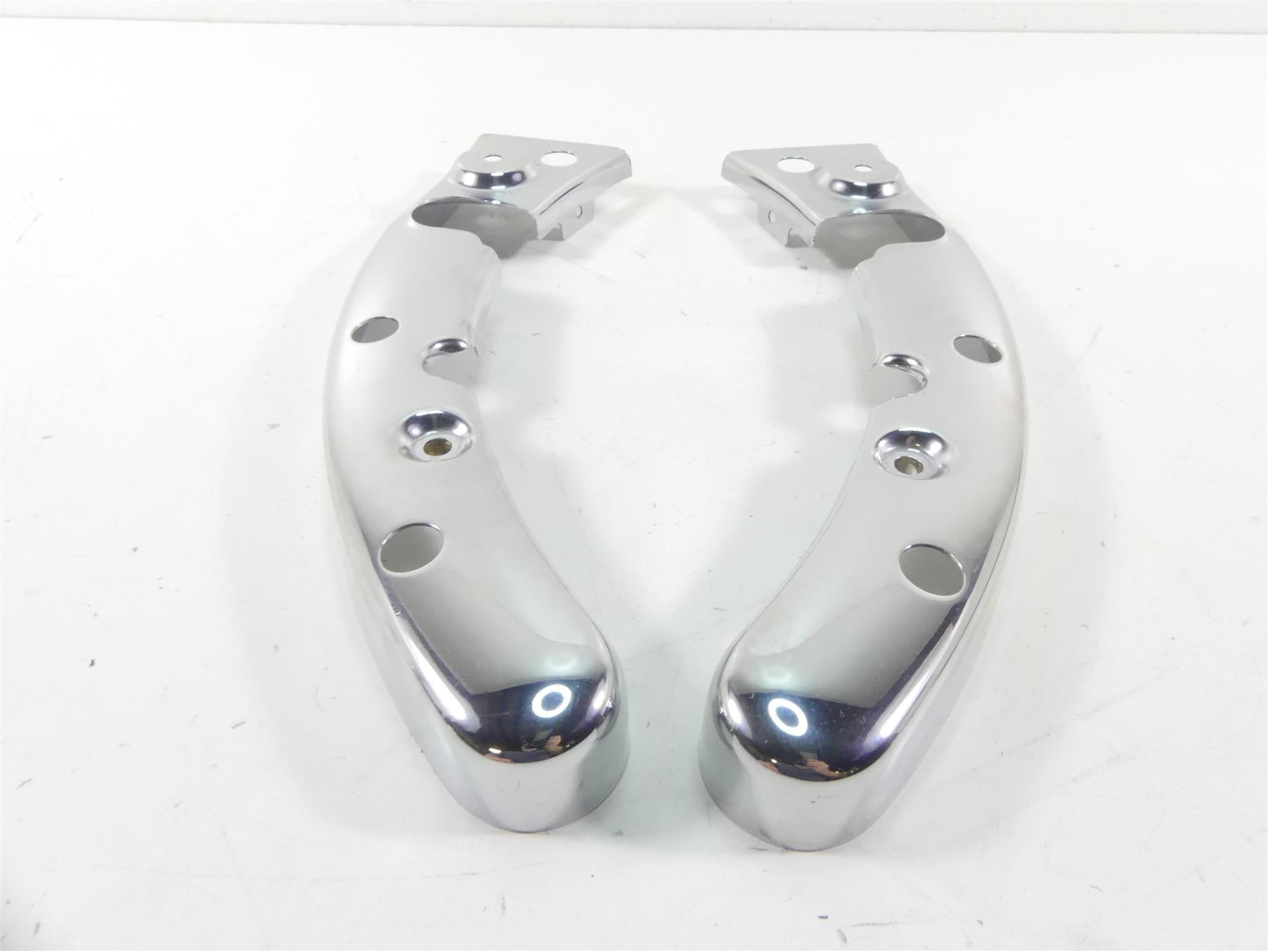 2012 Harley Touring FLHX Street Glide Subframe Strut Chrome Covers 47502-09 {{ shop.shopifyCountryName }} - Mototech271