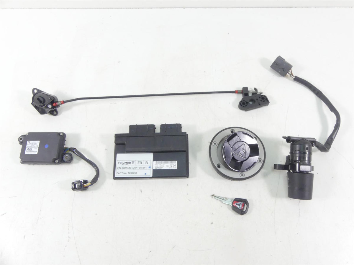 2019 Triumph Street Triple 765R Ignition Switch Key Immobilizer Cdi Set T1291234 {{ shop.shopifyCountryName }} - Mototech271
