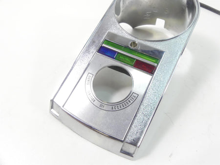 1993 Harley FXSTS Softail Springer Fuel Tank Dash Speedo Cover Panel 71241-91 {{ shop.shopifyCountryName }} - Mototech271