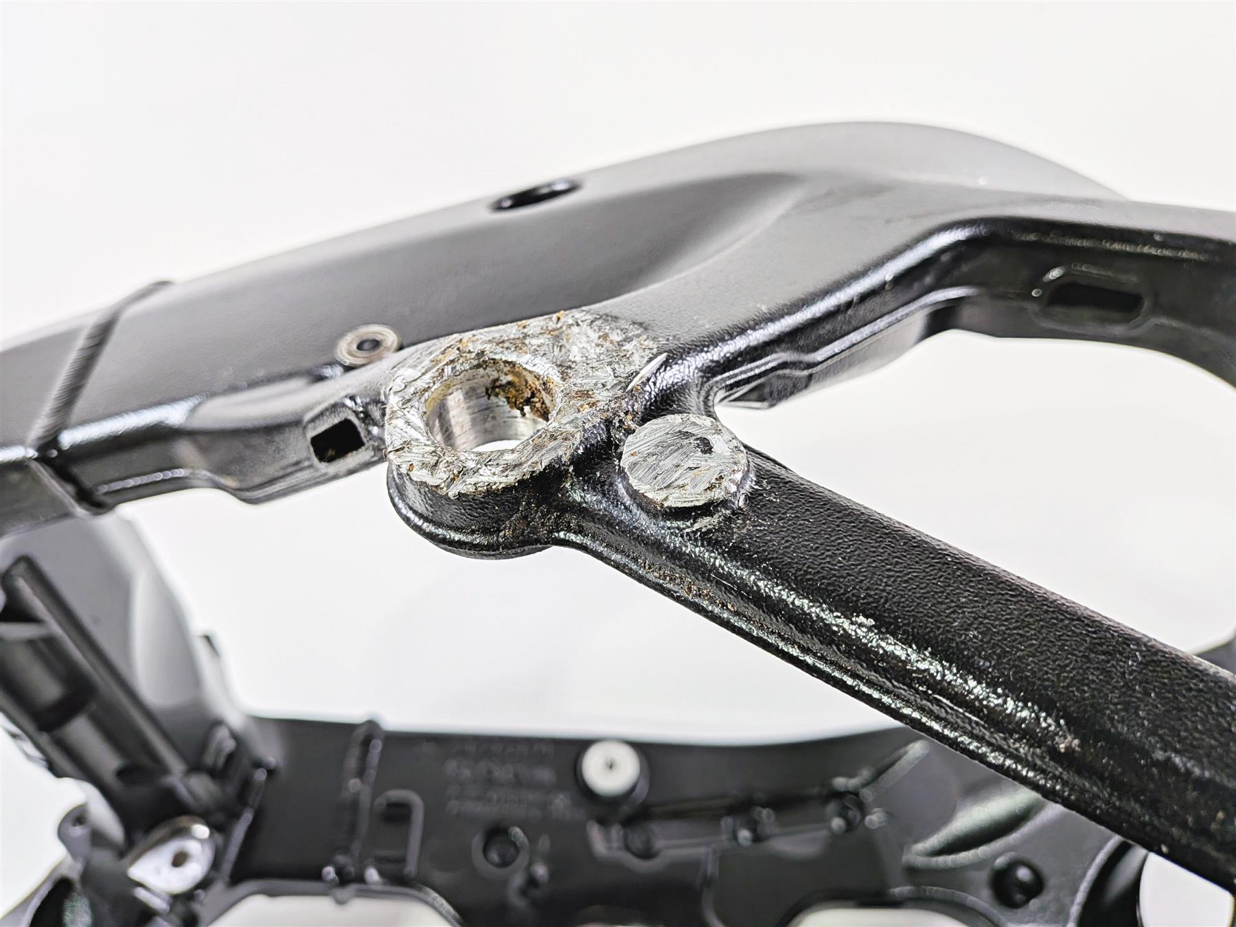 2017 BMW S1000RR K46 Straight Main Frame Chassis -Rash With Texas Salvage Title 46518548260 46518563841 {{ shop.shopifyCountryName }} - Mototech271
