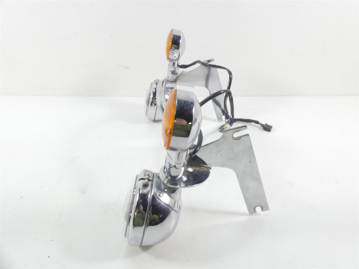 2001 Harley Touring FLHRCI Road King Front LED Spot Light Blinker Set 68712-94A {{ shop.shopifyCountryName }} - Mototech271